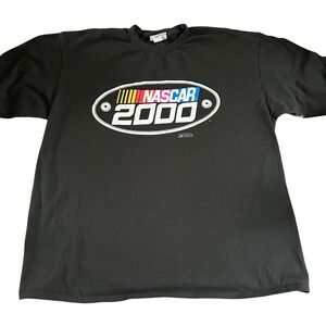 Vintage Nascar 2000 Tee Chase Authentics Size XXL‎ Black Short Sleeve T-Shirt